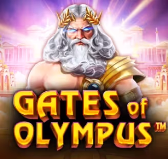 Gates of Olympus slot game with Zeus character and multiplier mechanics